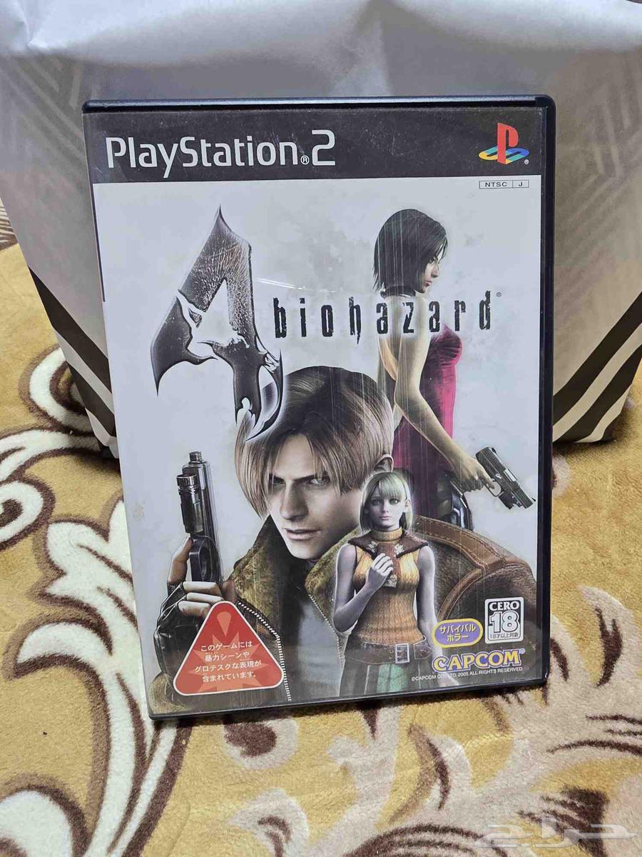 شريط رزدنت ايفل 4 الاصلي مع كامل اغراضه64515221053697110