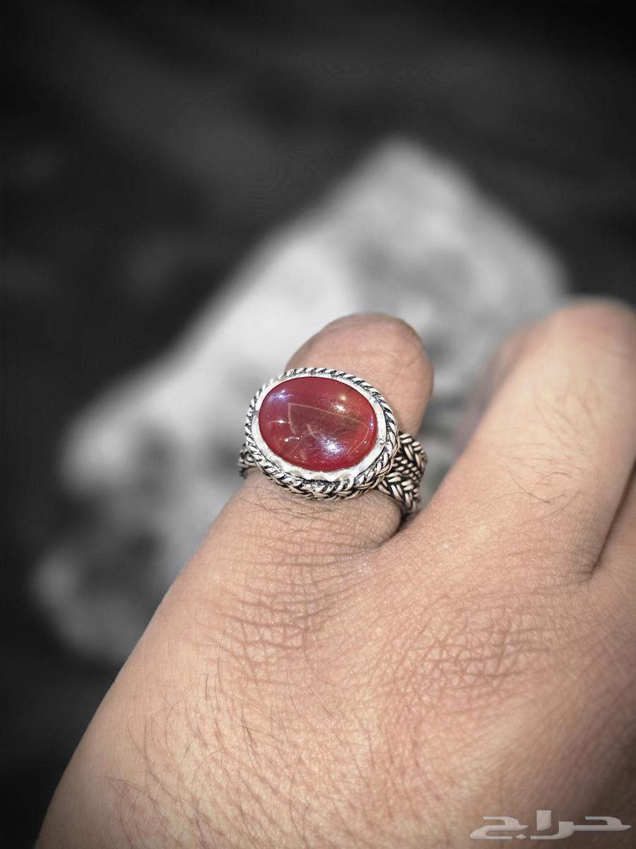 خاتم عقيق يماني كبدي64513299923843113
