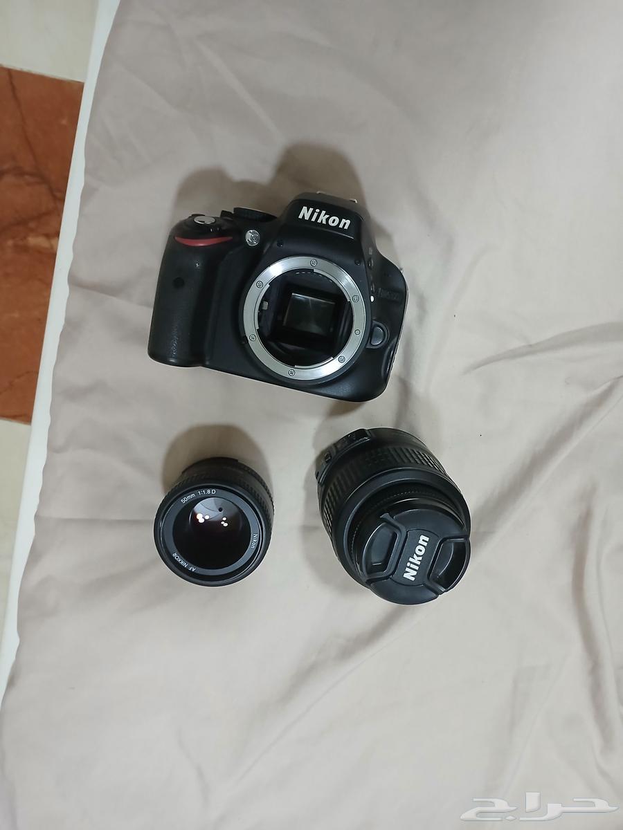 Nikon 5100 camera almost new with 2 lenses and 2 additional batteries64514114158721111