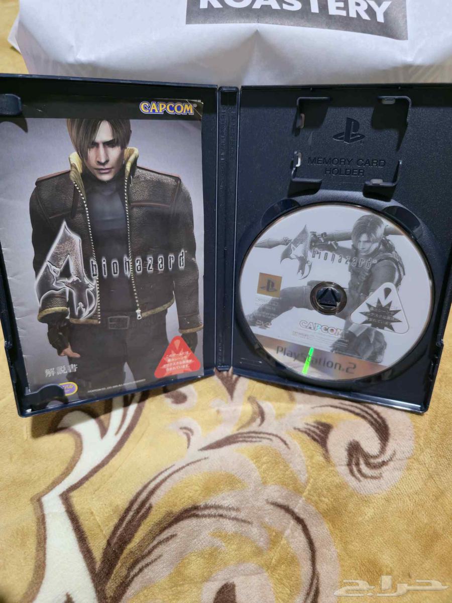 شريط رزدنت ايفل 4 الاصلي مع كامل اغراضه64515221053697112