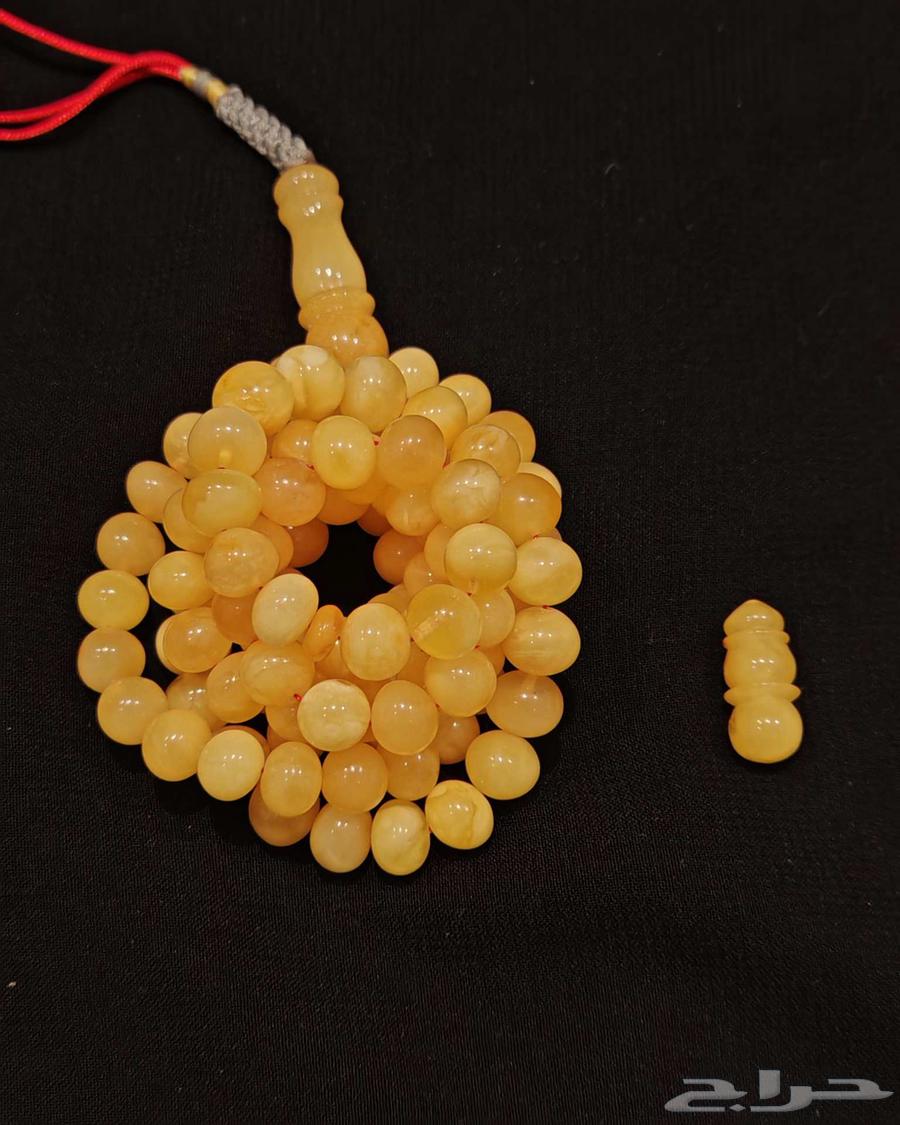 سبحه كهرمان كلنغرادي جبس بعسل منوصف64461691547905110