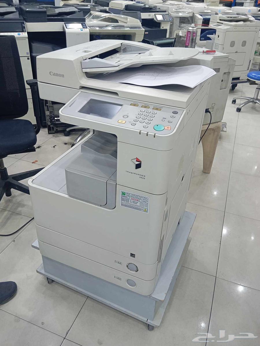 ماكينة تصوير كانون 2525. تصوير وطباعة ابيض واسود ضمان ثلاثة64513645443329110
