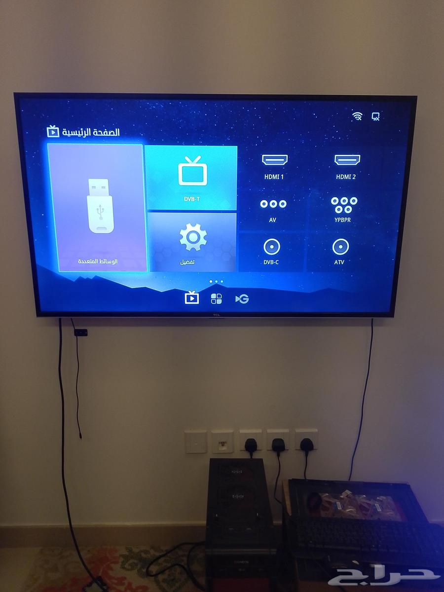 شاشة تلفزيون TCL مقاس 55 بوصه64511000741249111