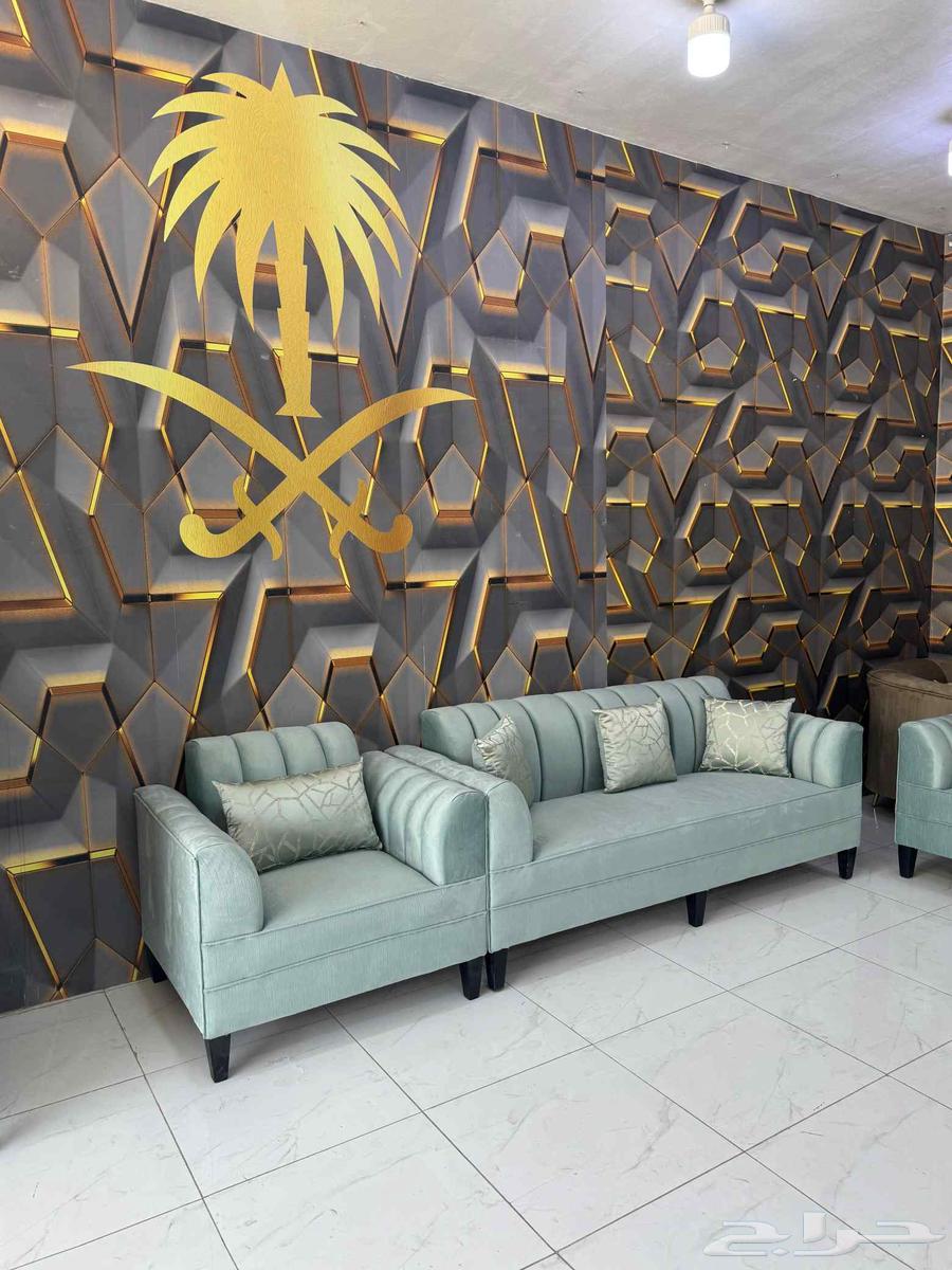 New sofa set for 11 people, three three-seater pieces and two single pieces covering an area64514610416769111