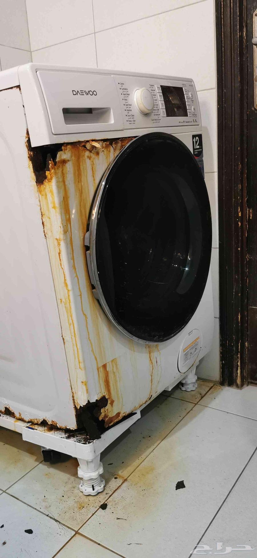 غسالة ملابس دايو 9 KG تجفيف كلي 10064512162156033111