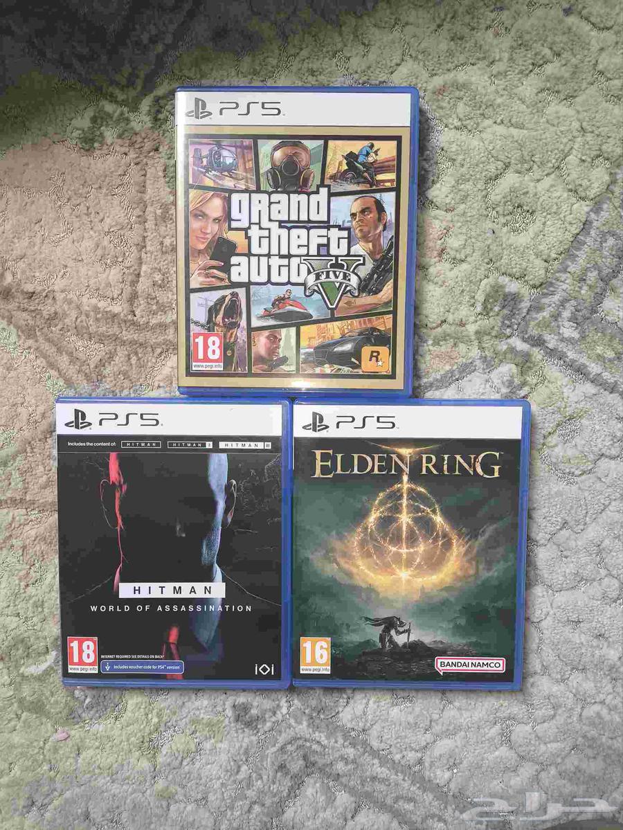 العاب ps5 استخدام اسبوع واحد شبه جديده64512916466435110