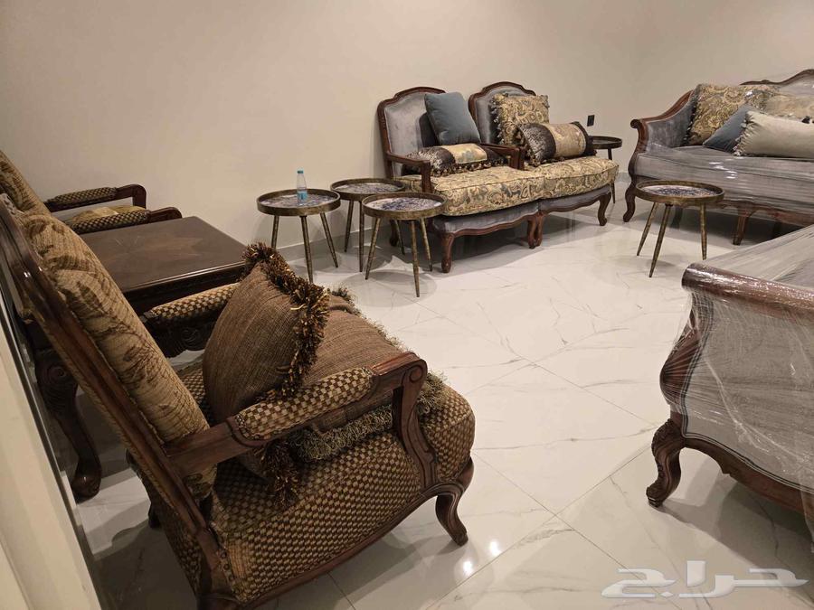 طقمين كنب امريكي نظيف جدا وبمناسبة اليوم الوطني السعر اصبح 264517048691330111