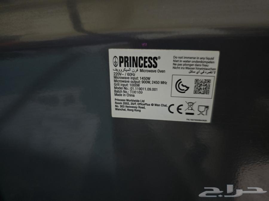 ميكرويف برنسيس حالة كالجديد استخدام بسيط جدا64517974908547110