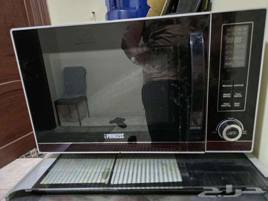 ميكرويف برنسيس حالة كالجديد استخدام بسيط جدا64517974908547114