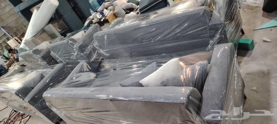 السعر 1100 طقم كنب جديد جاهز 5 قطع ل 11 شخص من يحتاجه يمكنه64517133270018114