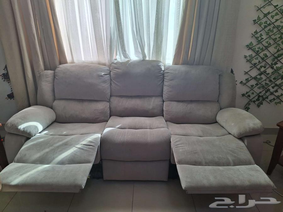 Fabric Recliner Sofa 3 seater64510944286338110