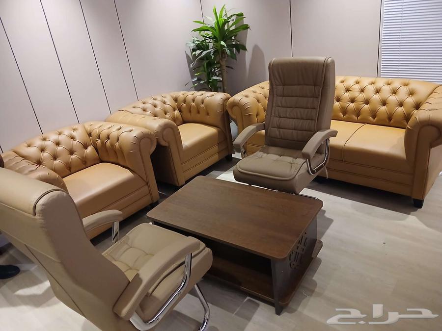 مودرن فخم مكتب طقم اداري كنب جلوس كرسي مريح طاولة اجتماع64516030768130111