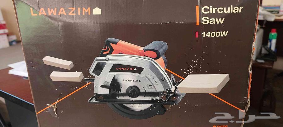 منشار كهربائي دائري 1400 وات جديد64513229724162110