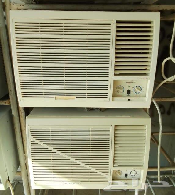 مكيفات شباك مستعمل للبيع 18000وا 24000معا التركيب ضمان شهر64512608934531114