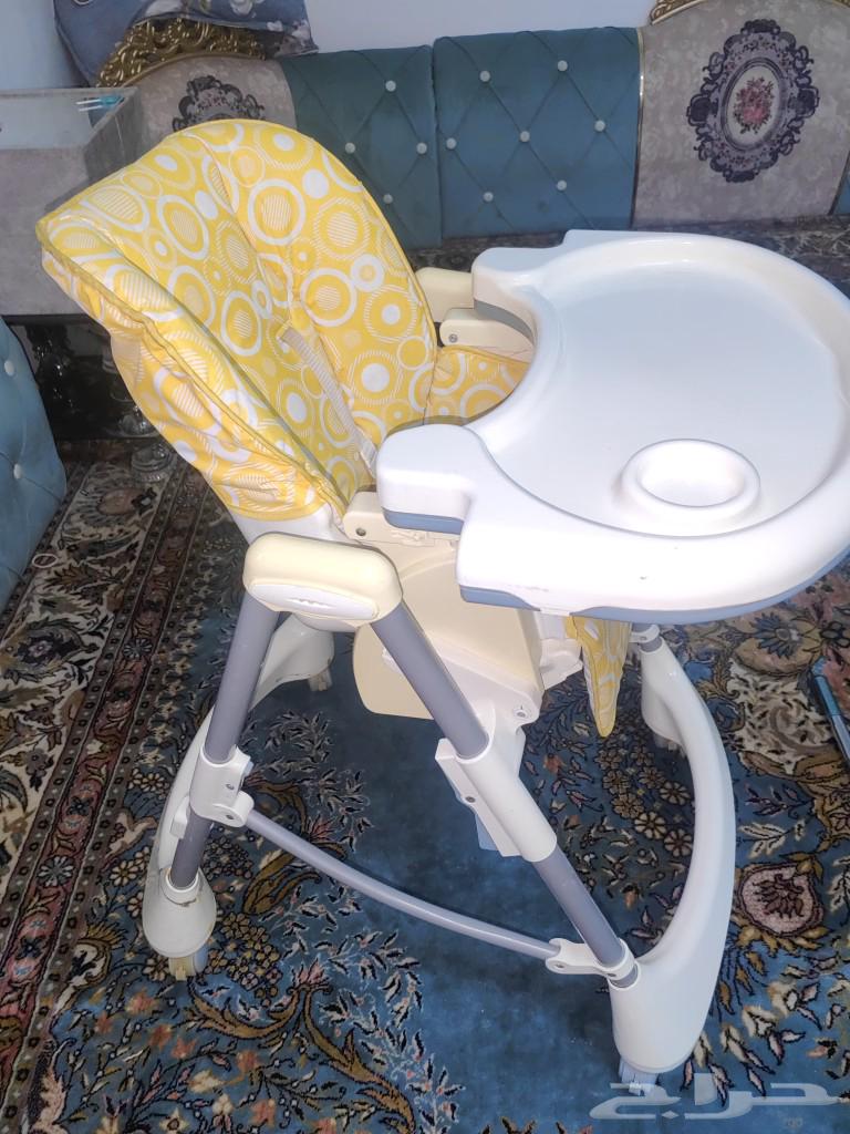 طاوله خدمه بحاله جيده كرسي اطفال متحرك جديد ينفع من 6 شهور64512873719683110