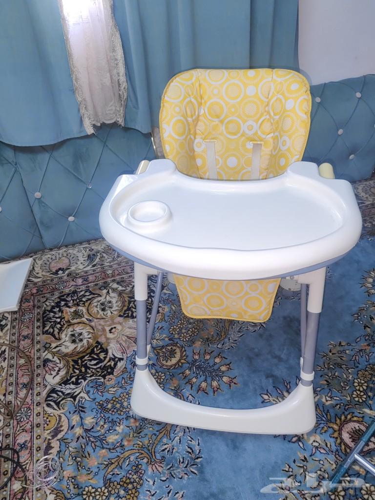 طاوله خدمه بحاله جيده كرسي اطفال متحرك جديد ينفع من 6 شهور64512873719683111