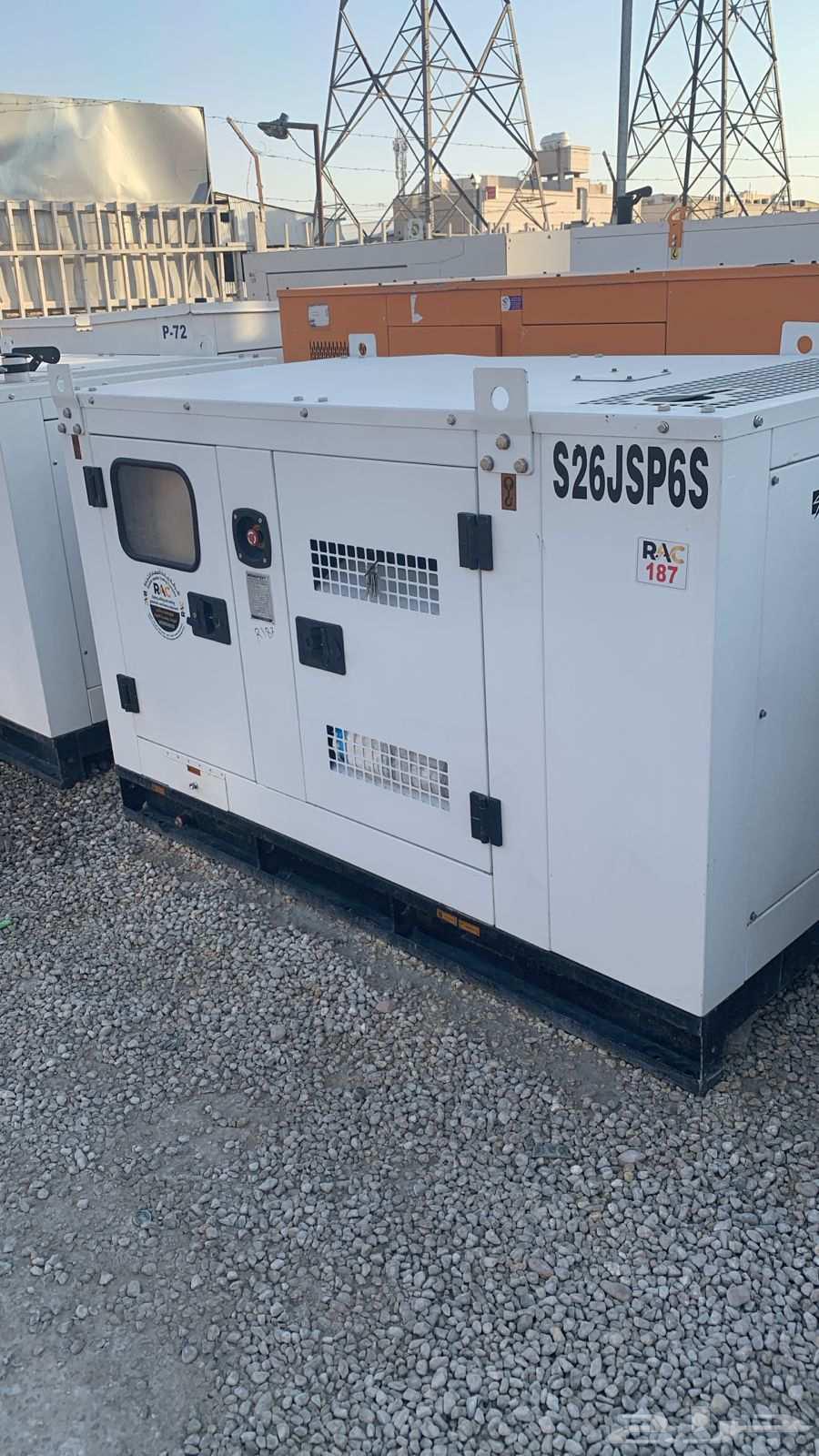 إيجار  وبيع  مولدات كهربائية حديثة وتورلايت64512608976898110