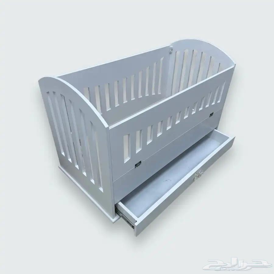 سرير خشب أطفال مواليد مقاس 120   60 سم جديد64514320717827111