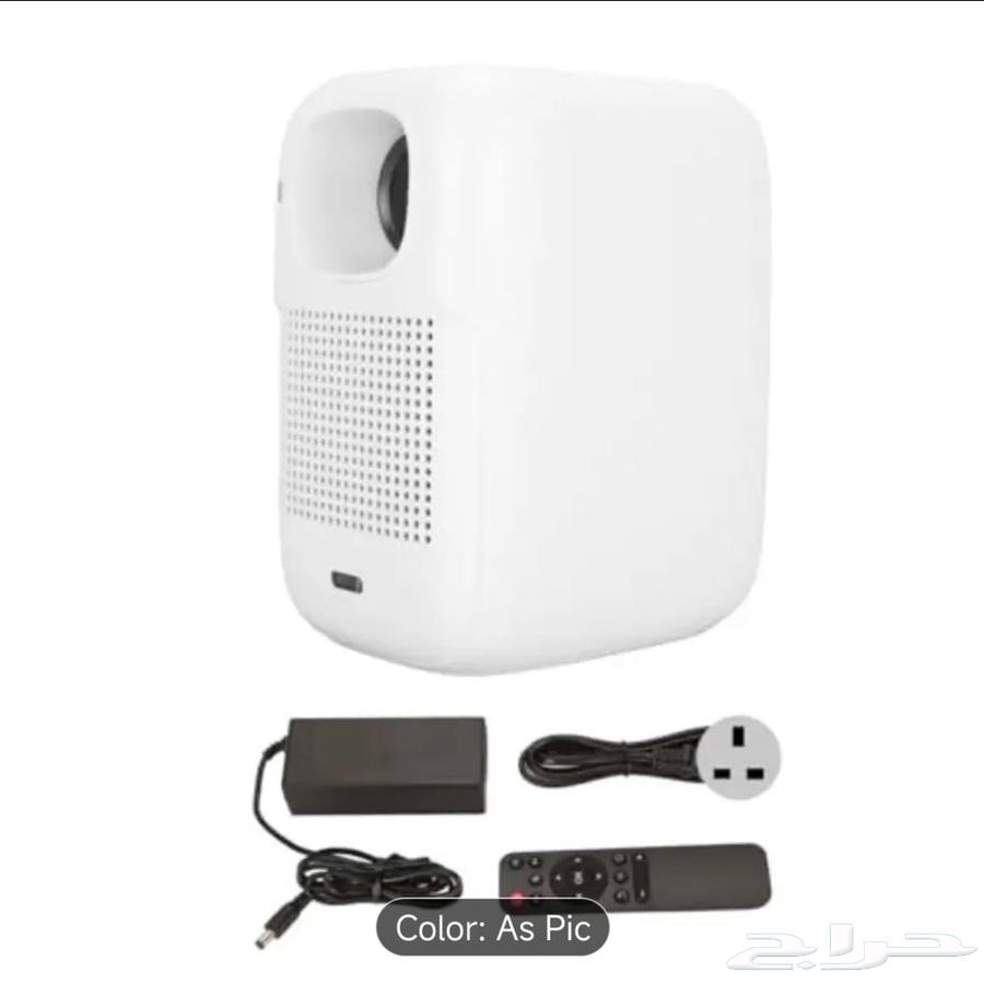 Smart Android Projector with Battery and Speaker, 4K Resolution, Type-C Charger64525663240963114