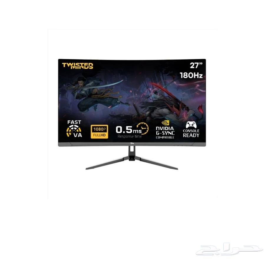 شاشه 180 هيرتز 27 بوصه مستعمله نظيفه كرتونها معها64522173535873110