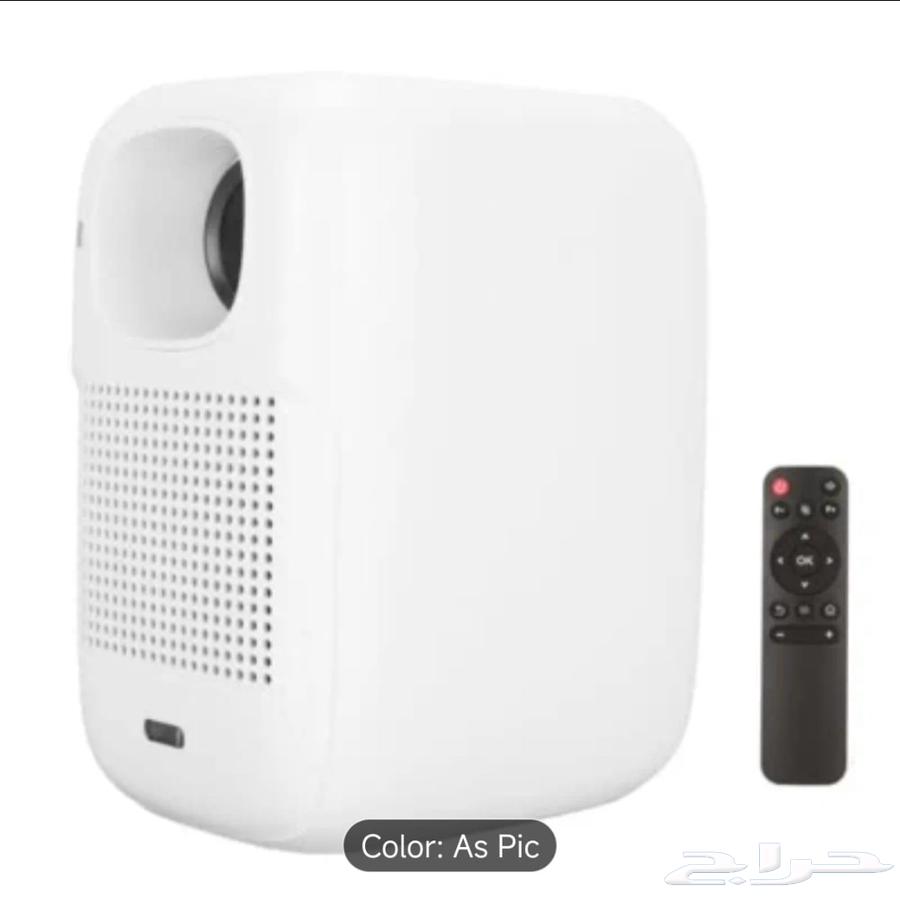 Smart Android Projector with Battery and Speaker, 4K Resolution, Type-C Charger64525663240963110