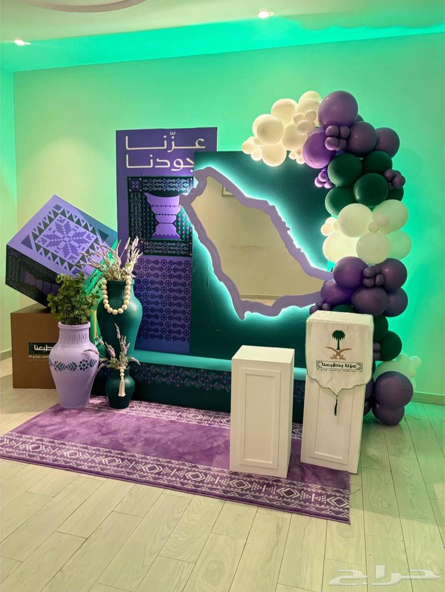 دعاية وإعلان طباعة زاوية تصوير بثوث خلفية اليوم الوطني64520586076803114