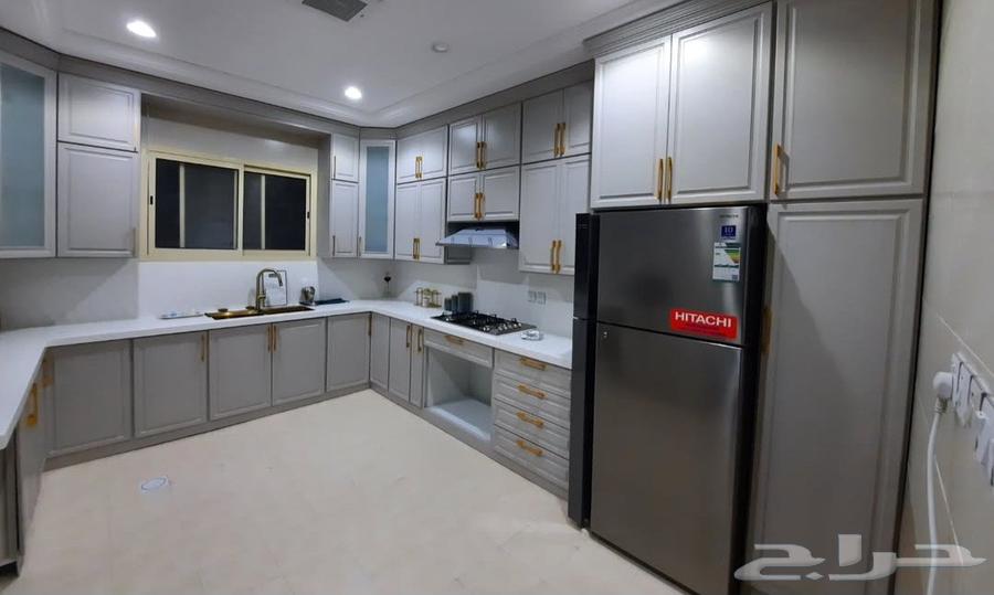 Custom aluminum sheet kitchens with first-grade artificial marble for private sector in Ben Afif64520175951747113
