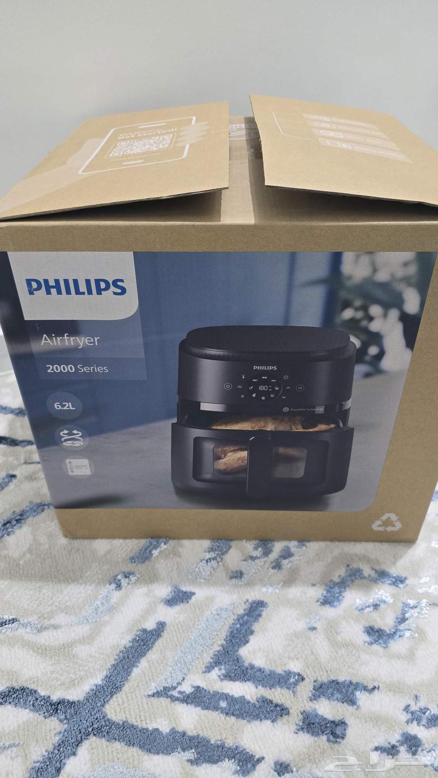 قلاية هوائية فيلبس جديدة لم تستخدم64524836537217110