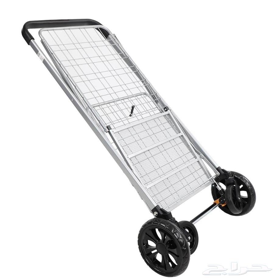 عربة تسوق قابلة للطي مع كفرات بألوان مختلفة64521582616707112