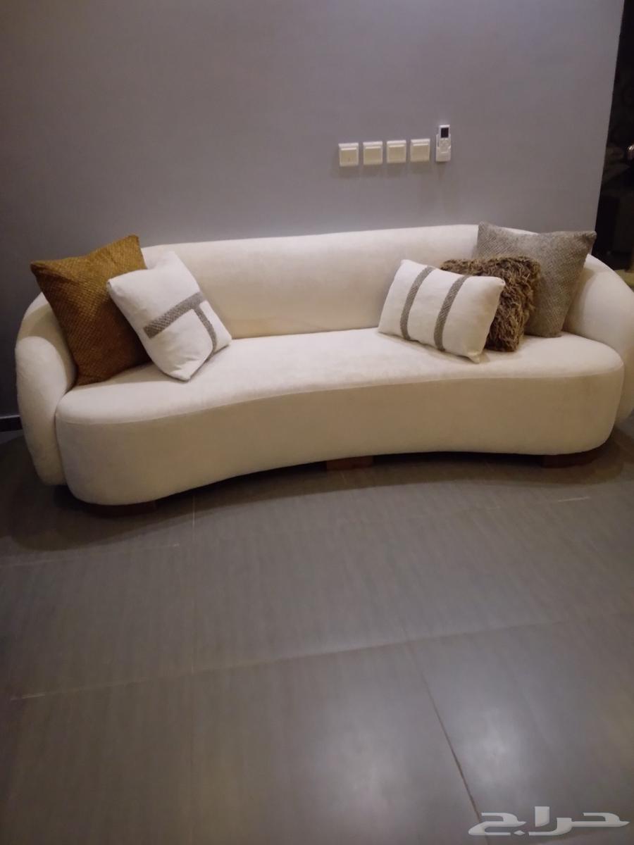 كنب فخم وجديد للبيع العاجل 5قطع64526954756355112