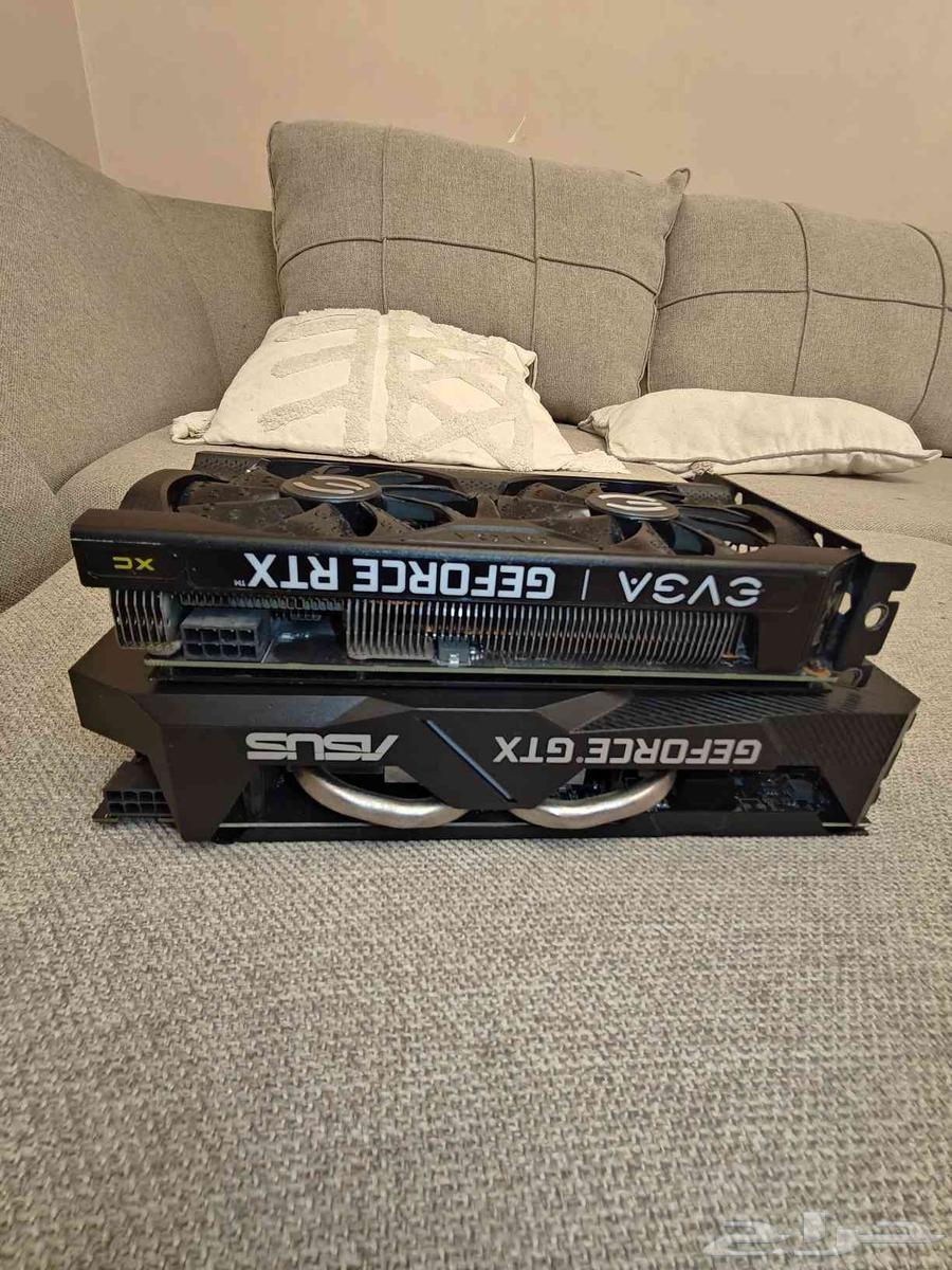 كرتين خربانين للبيع rtx3060 12g و gtx1660Super 6g64520432128259113