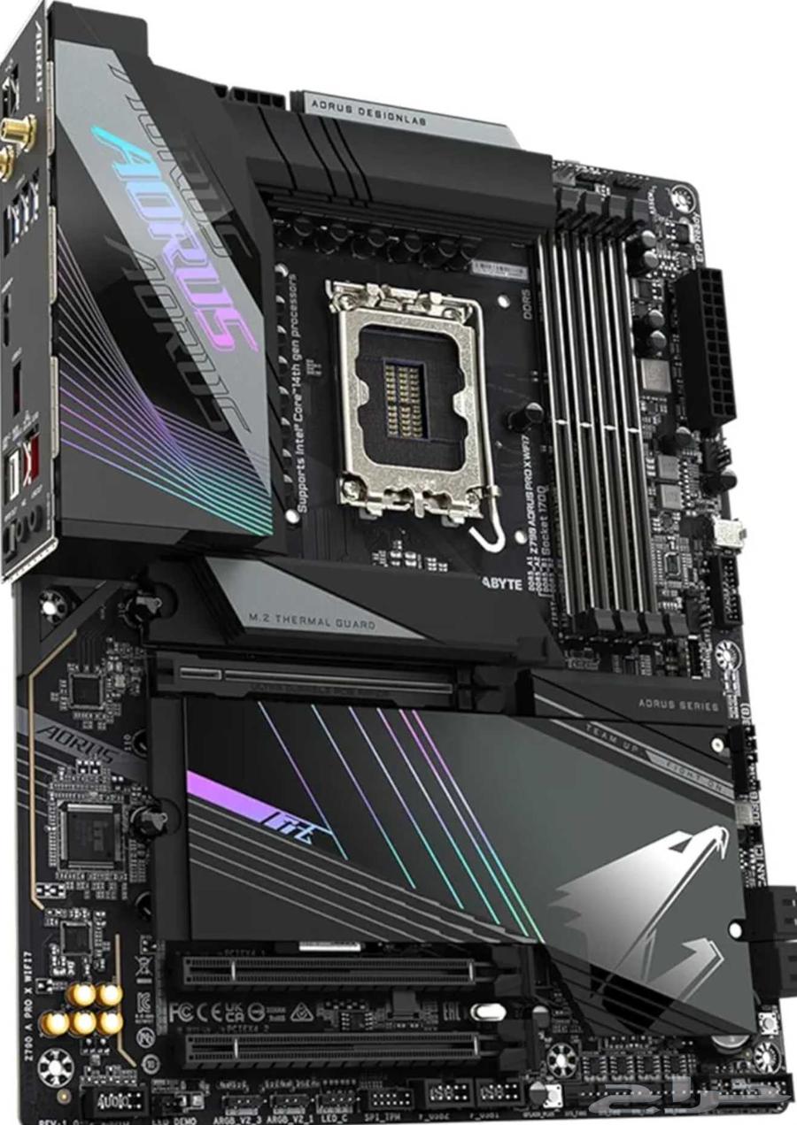 مذربورد جيجابايت اوروس برو اكس واي فاي 7 ال جي ايه 1700 انتل64521681209729111