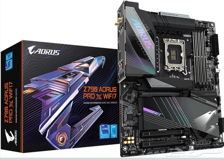 مذربورد جيجابايت اوروس برو اكس واي فاي 7 ال جي ايه 1700 انتل64521681209729110