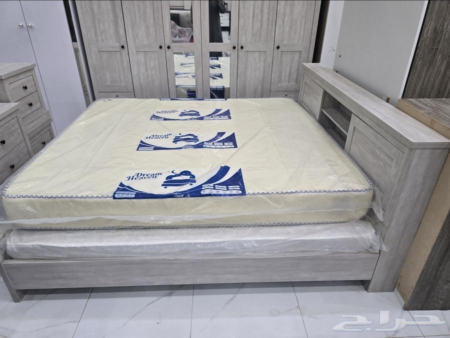 غرفة نوم كبيرة 6 قطع مع مرتبة ومجلس 6 قطع مع طاولة تليفزيون64521397605121110