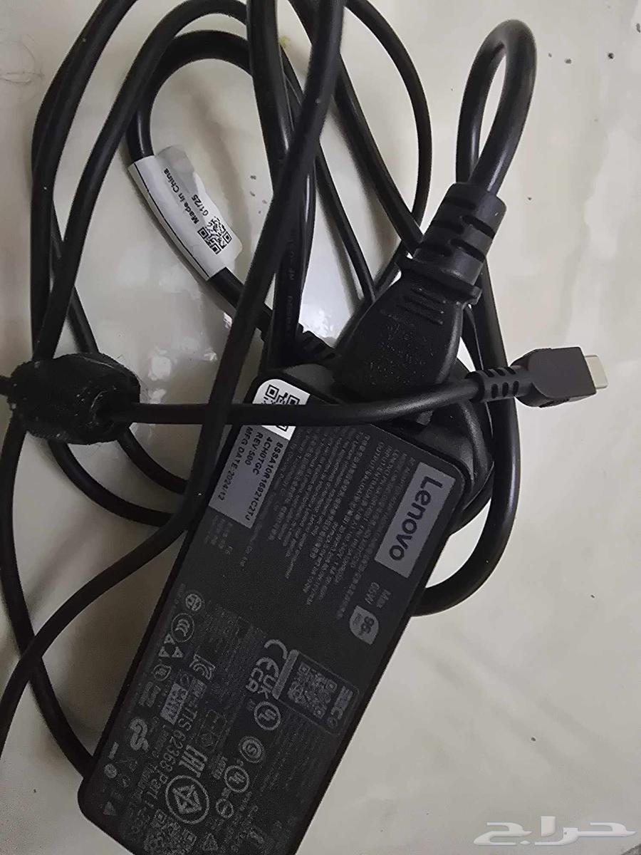شاحن لينوفو تايب سي 65 واط اصلي من الكرتون64526731598339110