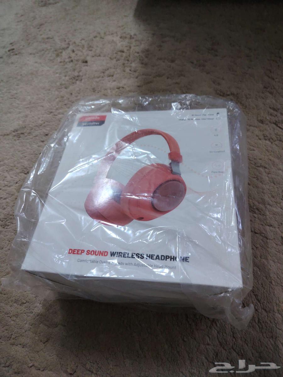 سماعه تشتغل على كل شي عليها ضمان شهرين جديد تشتغل بلوتوث64526120097025110