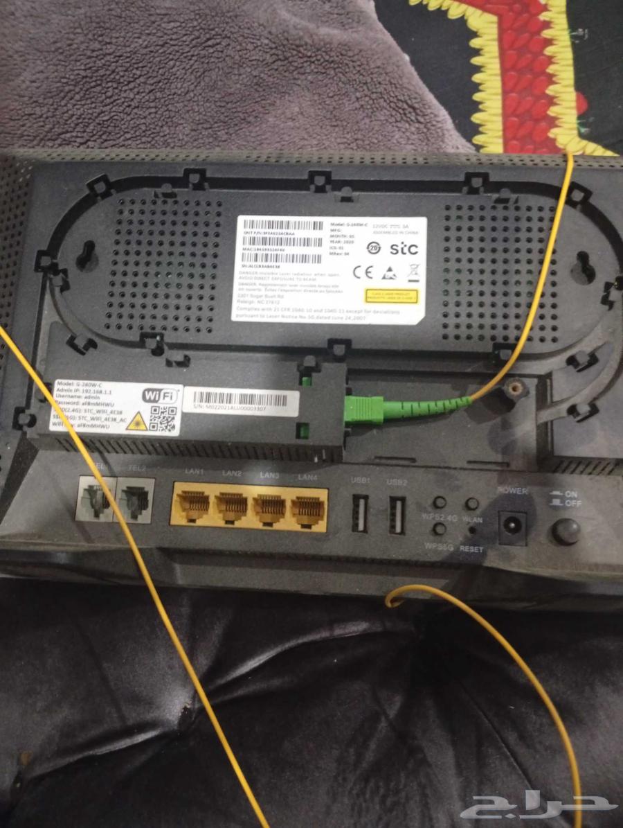 روتر STC الاياف البصرية64519201302402111