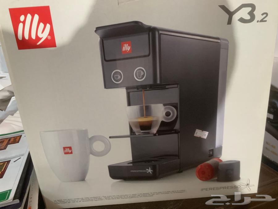 ماكينة قهوة كبسولات ايلي جديدة بكرتونة64525150606211111