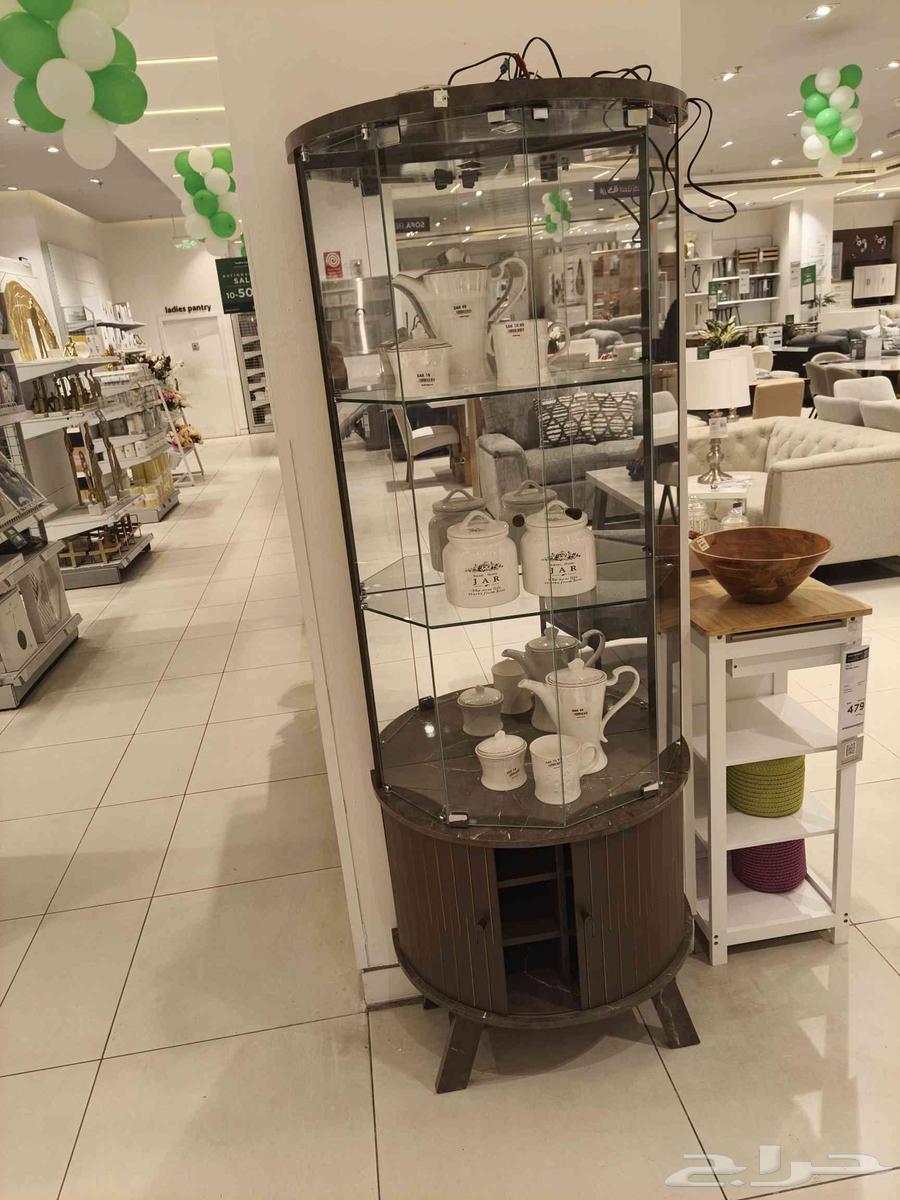 دولاب زجاج لم يستخدم جديد64524162247171112