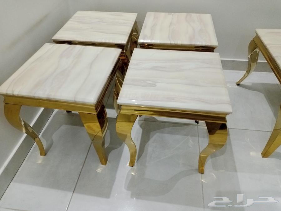 Marble tables and two-seater sofa64525870363393113
