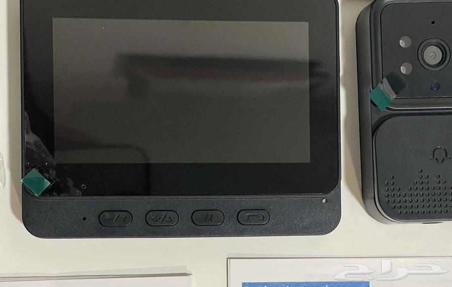 جرس باب ذكي لاسلكي بكاميرا ليلية شاشة 10.9 سم جديد 14064522103260930113