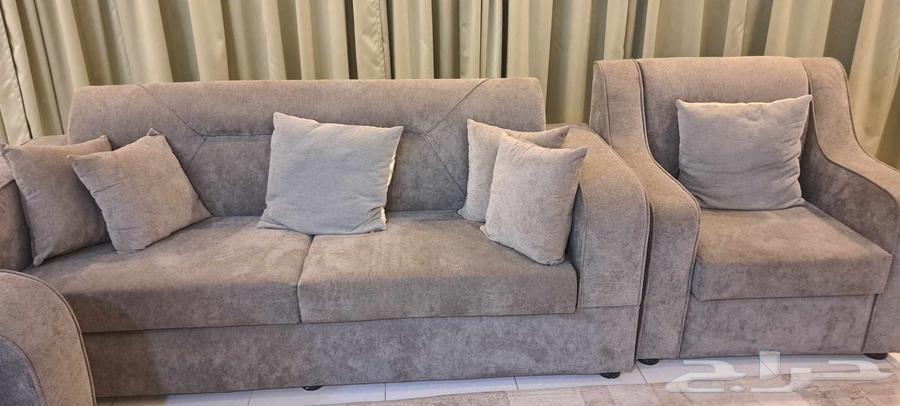 Sofa set for sale, 10-person capacity with marble tables64527038931203113