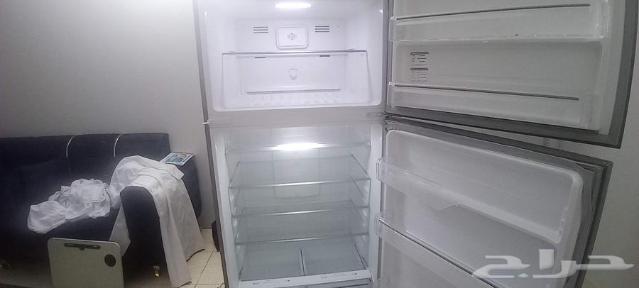 ثلاجة و فريزر بابين للبيع على الشرط ماهي خربانه64524130405121112