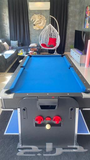 4-in-1 Multi-Use Table Hockey Billiards Tennis Dining Table64523048048129113