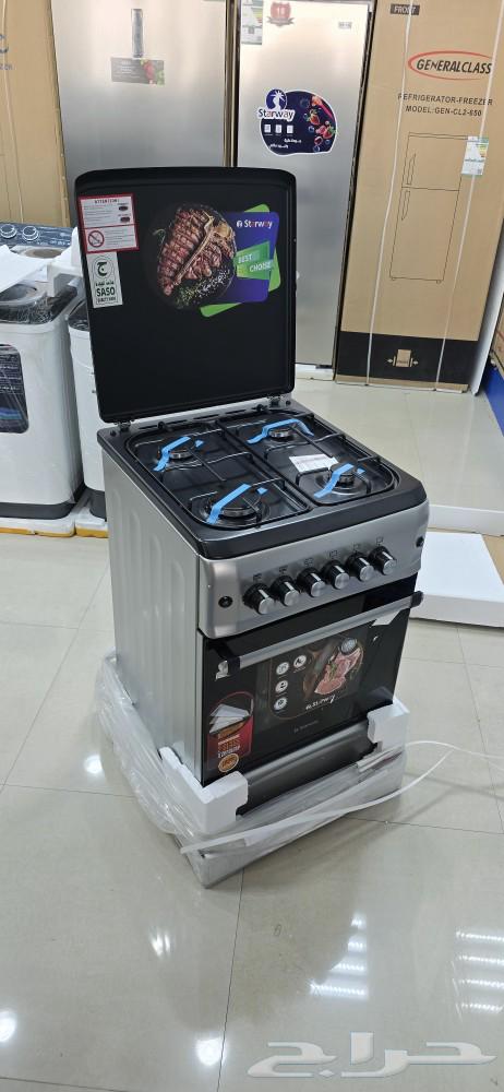 فرن غاز 4 عيون تركي جديد ضمان سنتين توصيل مجان افران بوتاجاز64518747008387112