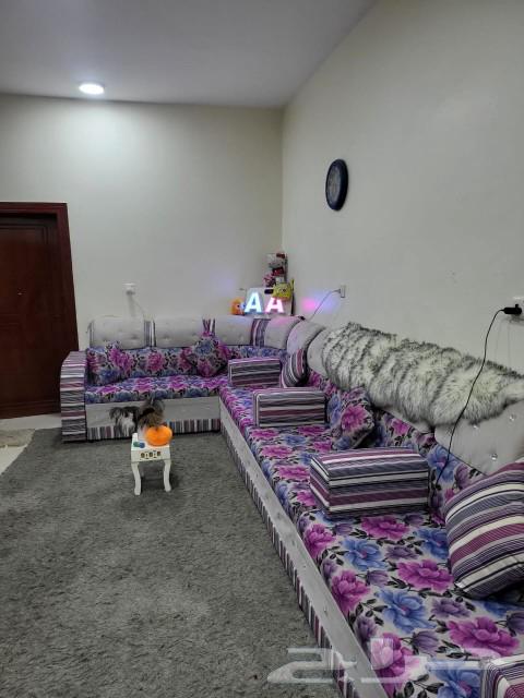 مجلس كنب كببر مع الترابيزات بحالة ممتازة64520190217985111