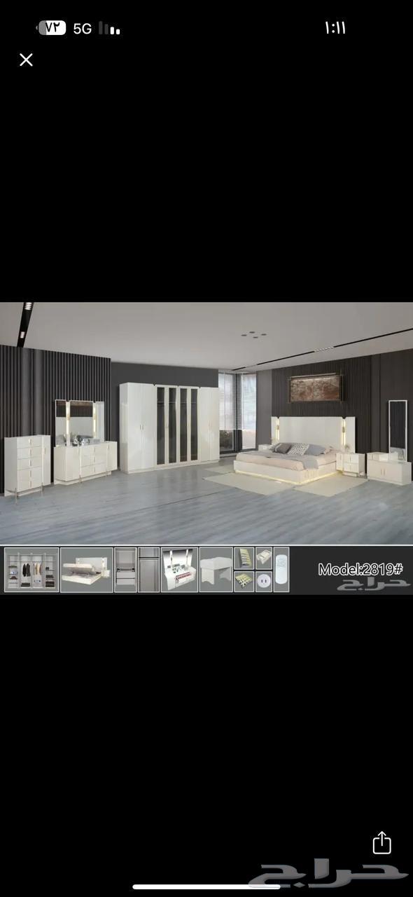 غرفه نوم صيني 8قطع جديد يوجد لدينا مستودع وأشكال كثيره64527025226243110