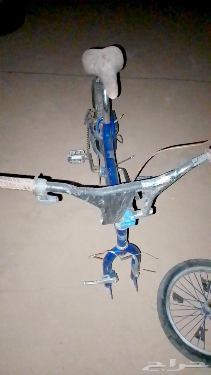 سيكل الكفر الي ورا منقطع والي قدام فيه بس مافيها حديده السوم64525995555459112