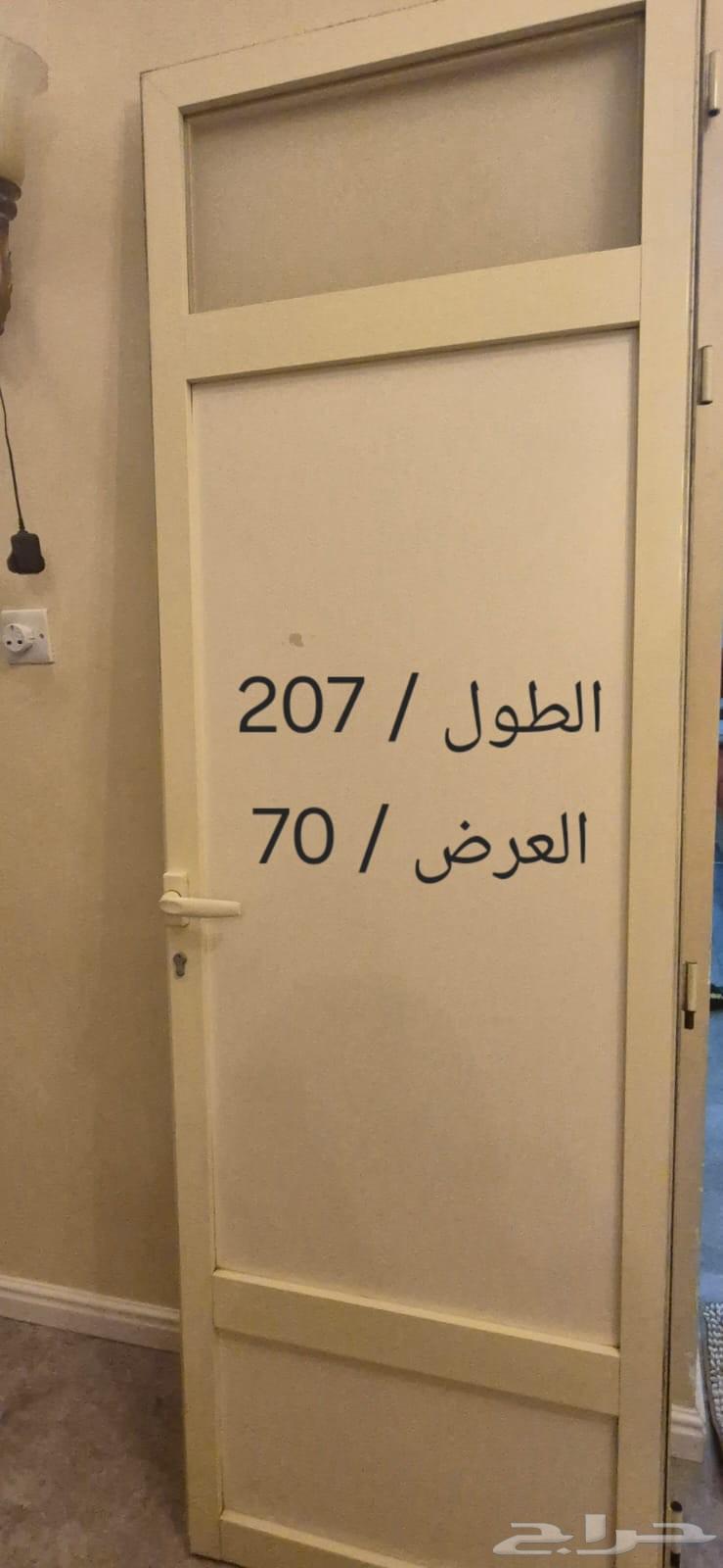 باب ألمنيوم ودريشة دورة مياه64524946755714110