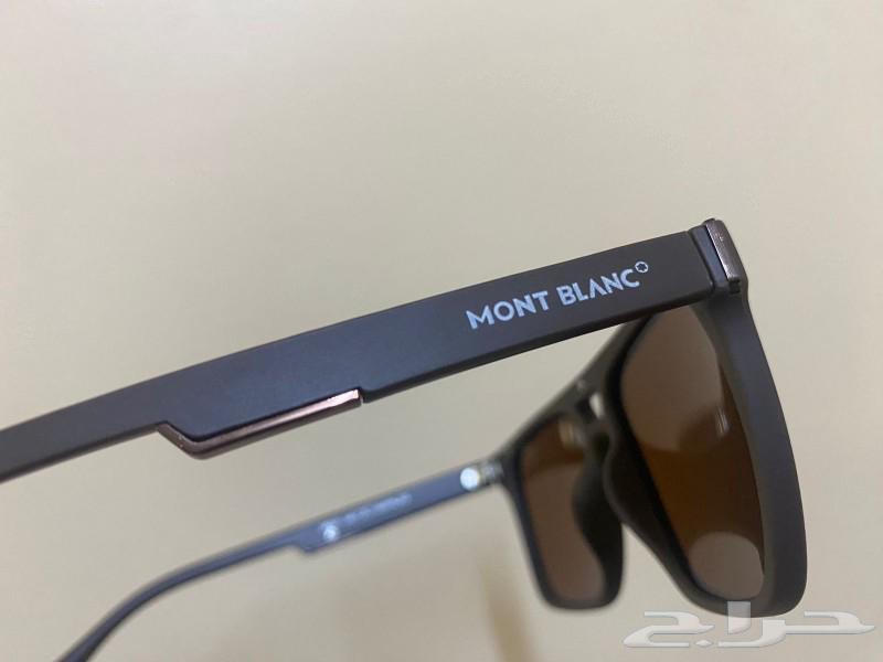 نظارة شمسية مونت بلانك بني درجه اولى هاند ميد ايطالي64519568453891111